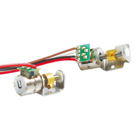 Moteur pas à pas linéaire micro 2 phases 6 mm 4,6 V CC, angle de pas de 9 degrés, avec vis mère, pour mise au point d'objectif d'appareil photo