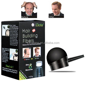 DEXE utilisation professionnelle Salon outil coiffure bouteille cheveux construction Fiber poudre vaporisateur bouteille applicateur pour couverture délié hommes - Product Image 2