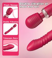 Leistungs starkes weibliches Vibrator Wand Massage gerät 10 Vibrierend 5 Schubs tab Massage gerät Klitoris Stimulator Sexspielzeug Sexspielzeug für Erwachsene