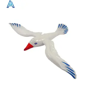 Çin'de yapılan vinil PVC hava darbe şişme kuş güvercin kartal serçe modeli oyuncak özelleştirmek