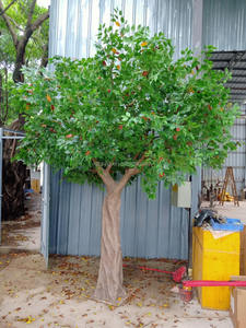 Arbre artificiel de haute qualité, arbre de sycomore, arbre de camphrier, grand arbre décoratif pour l'intérieur et l'extérieur, lieu pittoresque, restaurant, plante, arbre paysager - Product Image 4