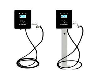 Cargador Portátil para Vehículos Eléctricos de 16A y 3.5kW con Caja de Control, Cable Tipo 2, Tipo 1 y GBT, Control Remoto - Product Image 1