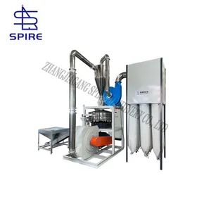 80-100kg 30-80mesh Smf400 Pvc Pulverizer Machine/plastic Milling Machine/grinders Plastic With Soft Start