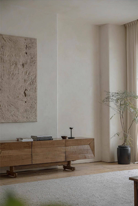 Mueble para <span class=keywords><strong>TV</strong></span> de Madera Reciclada Sólida Hecho a Mano Estilo Wabi-Sabi para Sala de Estar, Dormitorio, Hoteles, Centros Comerciales - Duradero, Ecológico, Antiguo, Personalizado - Product Image 6