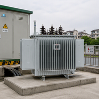 Transformateur immergé dans l'huile 35 kV, 800~2000 kVA, triphasé élévateur/abaisseur, 50/60 Hz, norme IEC, pour centrales solaires et éoliennes, certifié CE