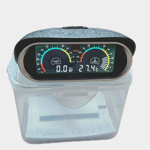 Universal Horizontal Lcd Oil Water Temperature Gauge For <b>Modified</b> Automobiles Trucks Engineering Vehicles Loaders - Product Image 1