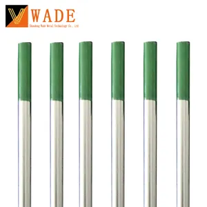 pure Tungsten electrodes 3.2mm WP tungsten pin green 3.2mm x 150mm for ARC welding