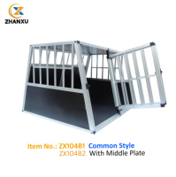 Cage pour chien en aluminium