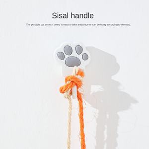 Moderne Stock Lederen Huid Tao Muis-Vormige Sisal Cat Scratcher Plastic Slijpen Klauw Kiezen Wensen Speelgoed Cat Cat Trees Scratcher - Product Image 3