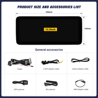 Reproductor de Radio con Pantalla Táctil de Navegación GPS para Automóvil ZLH Android 14, Pantalla Multimedia Android para Audi A4 A4L A5 S5 Q5 2009-2016