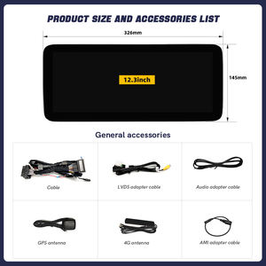 Lecteur multimédia Android ZLH avec écran tactile GPS pour voiture, radio, affichage multimédia Android pour <span class=keywords><strong>Audi</strong></span> A4 A4L A5 S5 Q5 2009 - 2016 - Product Image 5