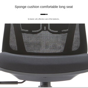 कर्मचारियों और कंप्यूटर उपयोग के लिए उच्च लोचदार स्पंज आराम के साथ आधुनिक एर्गोनोमिक मेष कार्यालय कुर्सी - Product Image 3