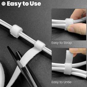 Tái Sử Dụng Trở Lại Trở Lại Biểu Tượng Tùy Chỉnh Móc Và Vòng Lặp Dây Đeo Nylon Tự Khóa Acccept Dính Trở Lại Băng - Product Image 3