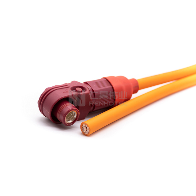 Energy Storage Connector High Current Power HV Battery Terminal Pin Plug Cable Quick with Electric Wire