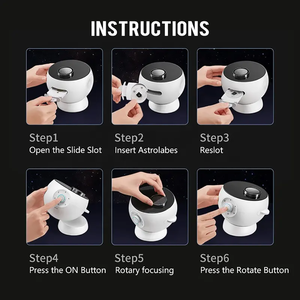 6 trong 1 Shooting <span class=keywords><strong>Star</strong></span> 3D trực quan không dây LED Galaxy Sao chiếu siêu rõ ràng Focus Starry <span class=keywords><strong>planetarium</strong></span> cho phòng ngủ - Product Image 4