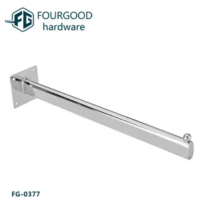 Cao Cấp Kim Loại Thẳng Arms Kẹp Oval Ống Hook/Kim Loại Treo Hiển Thị Treo Tường Móc - Product Image 2