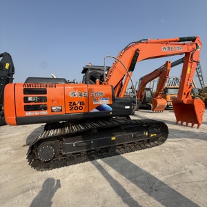 รถขุดตีนตะขาบฮิตาชิ ZX200-6 ของแท้จากญี่ปุ่น รุ่นปี 2020 เครื่องยนต์ 159 กิโลวัตต์ ความจุบุ้งกี๋ 1.38 ลูกบาศก์เมตร สภาพดี ราคา - Product Image 4