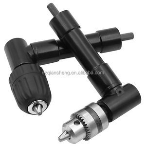 Adaptateur de perceuse à percussion d'angle à 90 degrés avec mandrin à trois griffes sans clé pour perceuse électrique - Product Image 3