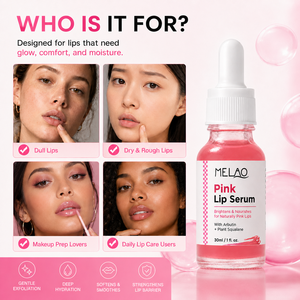 Suero Labial Vegano de Marca Privada al por Mayor para Corrección del Tono Oscuro de los Labios, <span class=keywords><strong>Hidratante</strong></span>, Iluminador, Suero para el Cuidado Diario de los Labios - Product Image 4