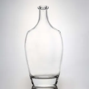 500ml 700ml 750ml bouteilles de liqueur en verre en gros vodka absolue rhum gin bouteille de tequila avec liège