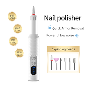 2025 nuevo diseño <span class=keywords><strong>precio</strong></span> de fábrica <span class=keywords><strong>lima</strong></span> de <span class=keywords><strong>uñas</strong></span> eléctrica Kit de taladro de <span class=keywords><strong>uñas</strong></span> inalámbrico herramientas de manicura profesional <span class=keywords><strong>para</strong></span> eliminación de Gel Acrílico - Product Image 2