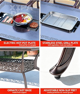 Mesa Eléctrica Coreana para Barbacoa con <span class=keywords><strong>Calentador</strong></span> Integrado sin Humo para Apartamentos y Espacios Pequeños - Product Image 3