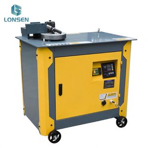 GF25 Stirrup Bender <b>Machine</b> Full Automatic Cnc 25mm Steel Iron Bar Hoop <b>Bending</b> <b>Machine</b> Stirrup Rebar Bender - Product Image 3