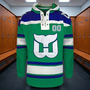 NUEVA Sudadera de Hockey sobre Hielo 2025 de Alta Calidad, Impermeable, Transpirable, con Bordado Tackle Twill, Personalizada, de Forro Polar para Invierno, 100% Poliéster - Product Image 3