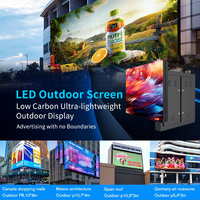 Système complet 4m x 3m P2-P3.91 IP65 Écran LED 500mmx500mm Panneau d'arrière-plan Écran LED intérieur/extérieur Centre commercial