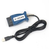 Câble de diagnostic USB OBD2 K+DCAN avec interrupteur à bascule, puce FT232RL pour BMW Série E MINI R50 INPA EDIABAS NCS Expert, codage ECU
