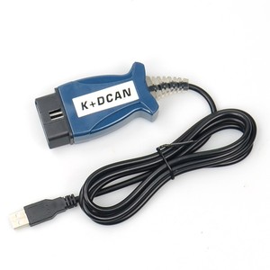 Cavo Diagnostico USB OBD2 <span class=keywords><strong>K</strong></span>+DCAN con Interruttore e Chip FT232RL per BMW Serie E MINI R50 INPA EDIABAS NCS Expert Codifica ECU - Product Image 5