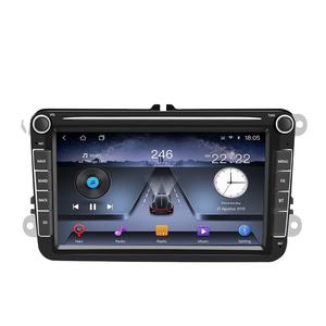 Autoradio Universale Android 14 con Schermo IPS 2din per VW Jetta Passat CC <span class=keywords><strong>Caddy</strong></span> EOS Golf, Lettore Multimediale Radio con 512GB - Product Image 1
