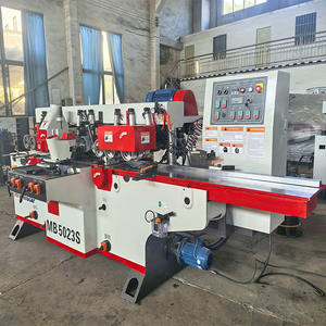 Planches de parquet en bois massif, cinq têtes de dégauchisseuse, dégauchisseuse industrielle robuste à quatre faces - Product Image 2