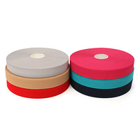 Bande élastique en polyester sergé double face Liwei, design ondulé, accessoires vestimentaires, élastique pour sac, textile de maison, chaussures, vente en gros directe