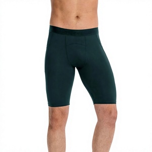 <b>Mens</b> <b>Compression</b> <b>Shorts</b> Polyester Spandex Gym Training Running Sports Tight <b>Shorts</b> Quick Dry Performance - Product Image 2