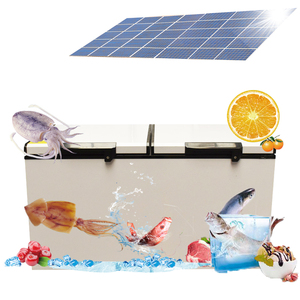 12 DC Factory Price Refrigerator Quality Assurance Ice Cream Deep <b>Freezer</b> Frozen Chest Solar Fridge - Product Image 3