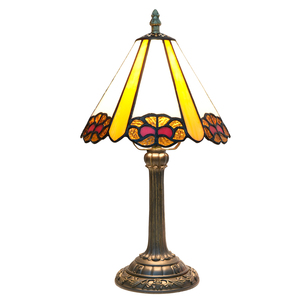 Lámpara <span class=keywords><strong>de</strong></span> mesa para guardería, Mostrador <span class=keywords><strong>de</strong></span> cocina, tarro <span class=keywords><strong>de</strong></span> jengibre, cerámica costera Vintage, Granero, interior, rústico, lámpara <span class=keywords><strong>de</strong></span> mesa naranja única - Product Image 4