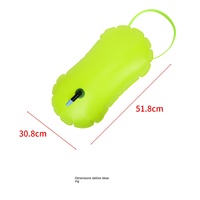Sinodiving simple Airbag flotteur pet flotteur natation formation bouée extérieure étanche PVC gonflable natation bouée facile à utiliser
