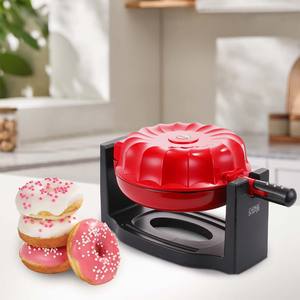 WINNING STAR ST-9369 Electric Nonstick Toast Grill and <strong>Cake</strong> <strong>Maker</strong> Rotated for Baking Machine for Muffins and Sandwiches - Product Image 5