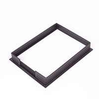 Set Meja Kerja Kulit Gaya Modern Vega 13-Piece Termasuk Alas Meja Lucu, Alas Mouse, Organizer Logam Berjaring untuk Penggunaan Kantor