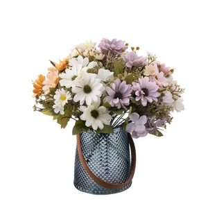 Mw555008 कृत्रिम डेज़ी फूल कॉस्मोस शादी के गुलकेट होम पार्टी गार्डन टेबल सेंटरपीस सजावट के लिए