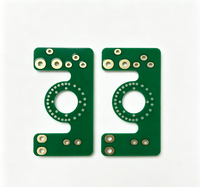 Circuit imprimé Rogers 4003 à 2 couches, haute fréquence, à impédance contrôlée, finition de surface ENIG, épaisseur de cuivre de 35 µm pour RF