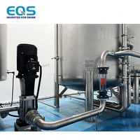 Mesin lini produksi pengolahan air komersial untuk air minum