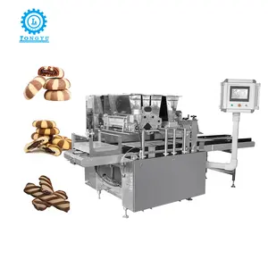 Machine à façonner les biscuits remplis de chocolat, machine à incruster les biscuits de deux couleurs, machine à biscuits, Offres Spéciales
