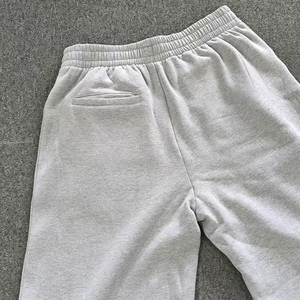 Grey <strong>White</strong> Stripe Plain Embroidery <strong>Jogger</strong> Double Pocket Baggy Sports <strong>Jogger</strong> French Terry Straight Leg <strong>Jogger</strong> - Product Image 2