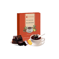 Teh Kesehatan Rasa Cokelat, Jahe Hitam, Jujube, Longan, Jujube Merah, Goji Berry, dan Mawar, Tanpa Bahan Tambahan, Kemasan Kotak/Kantong Grosir