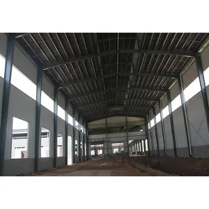 Light Pre Assembly Beams H Column Fabrication Large Span Storage Buildings For Warehouse