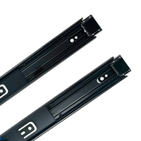 Facile à installer Universal Fit Soft Close Ball Beringe Glissières de tiroir Glissière à roulement à billes pour meubles industriels