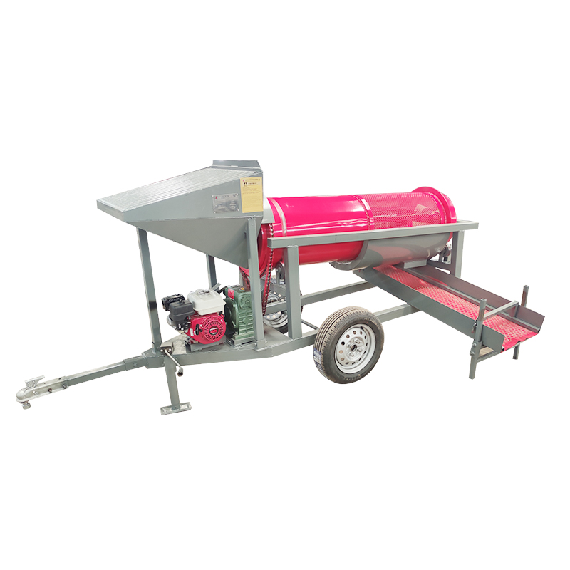 Маленькая Мобильная 5-10 тонн портативная Золотая барабанная стиральная машина для обработки золотой руды