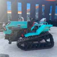 Tracteurs agricoles compacts de 50 CV, équipement agricole chinois, mini-tracteurs à roues pour pelouses